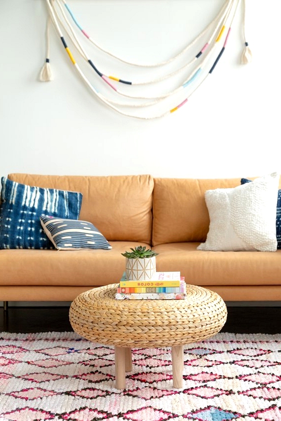 BOHO chic coffee table ikea furniture hack