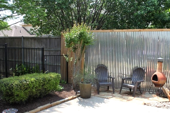 Be Unique With a Tin Privacy Wall