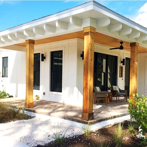 Get a Summery Porch Roof