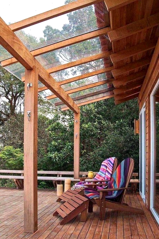 Glass Sheets for Porch Roof