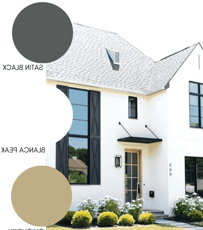 Trendy Farmhouse Type Exterior Paint Colours