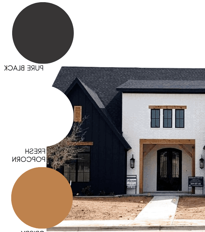 Trendy Farmhouse Type Exterior Paint Colours