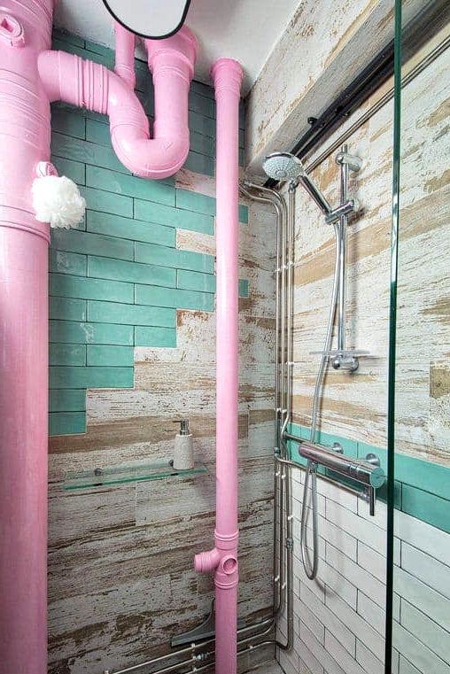 Create an Industrial Rustic Bathroom