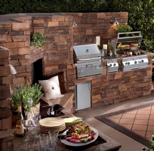 Build a Charming Brick Kitchen Space