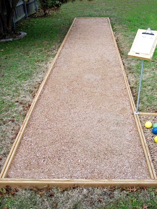 Create Your Own Bocce Ball Court