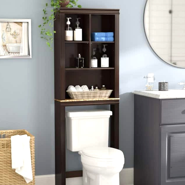 Get a Pre-Built Over-the-Toilet Cabinet