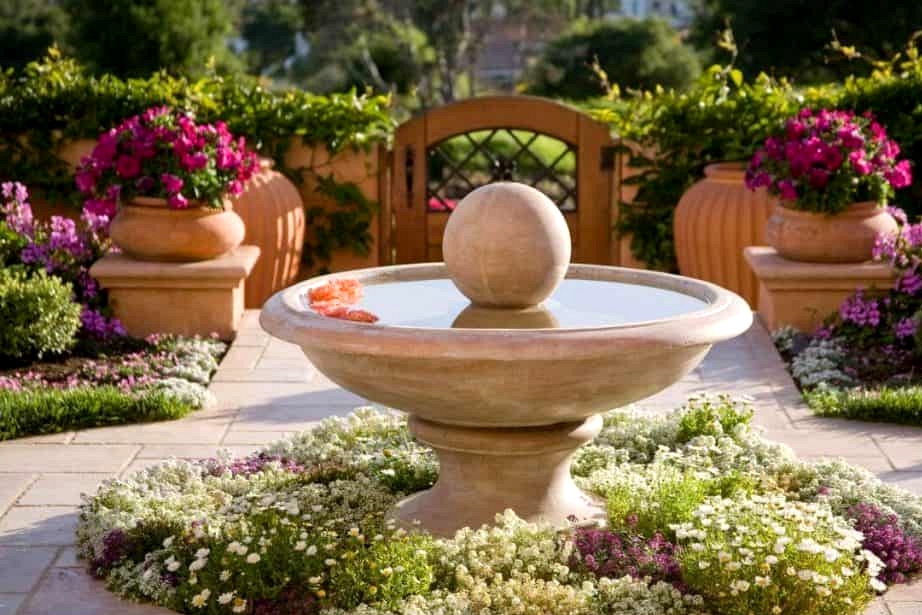 Buy a Stately Front Yard Fountain