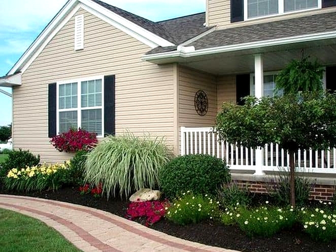 Keep the Garden Contained Between the House and Walkway