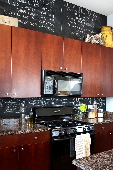 Make a Chalkboard Wall for Inspiration and Reminders