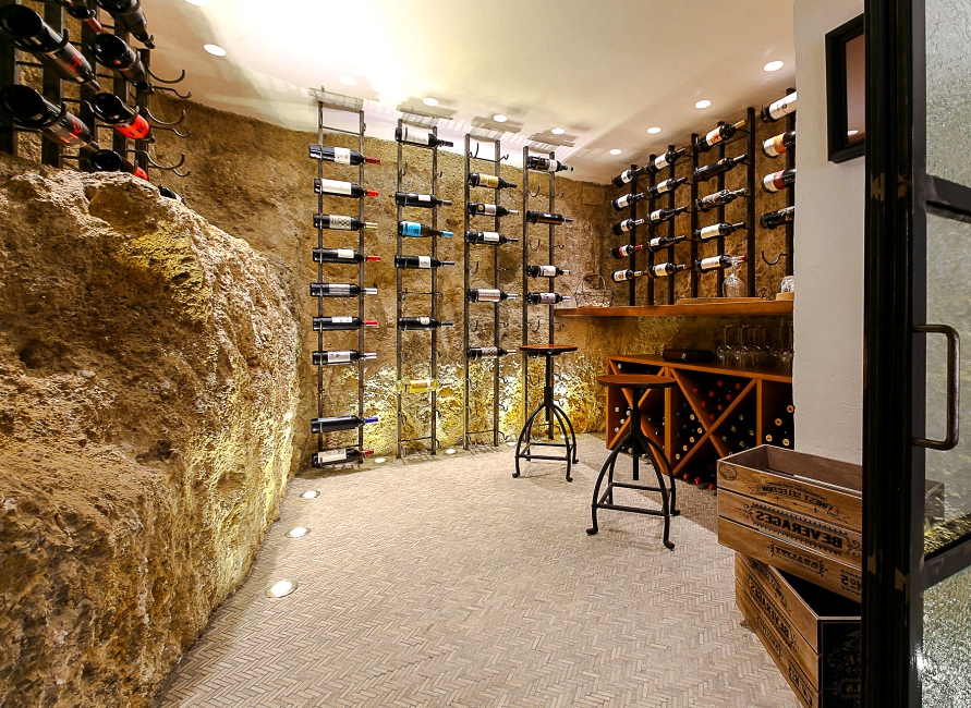 16 Sophisticated Mid Century Modern Wine Cellar Designs