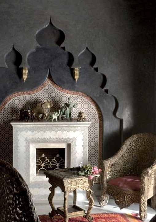 The Maharaja Fireplace
