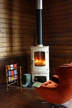 Small Room Corner Fireplace