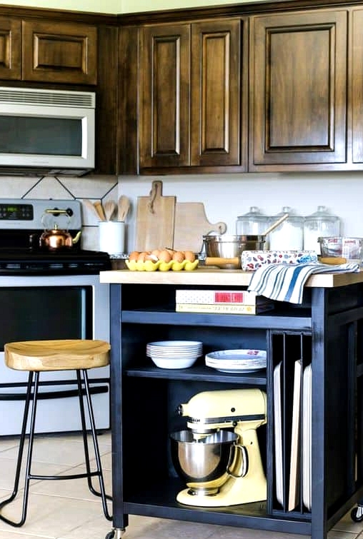 Rolling Multipurpose Kitchen Island