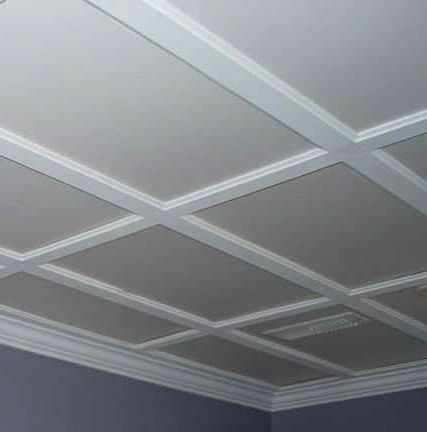 Check Out a Minimalist Drywall Ceiling