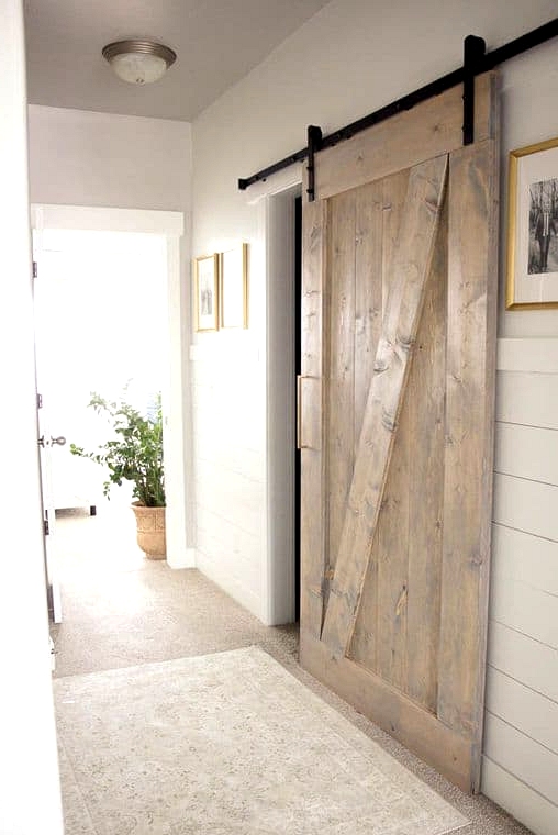 Install a Barn Door in the Hallway