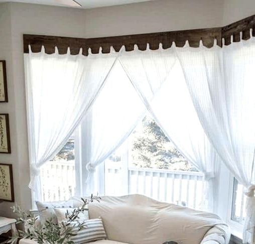 Use Several Curtains (And Curtain Rods)