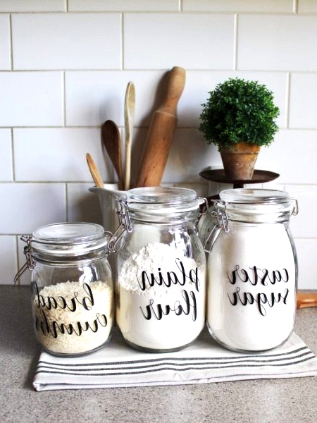 DIY Kitchen Farmhouse Labels 