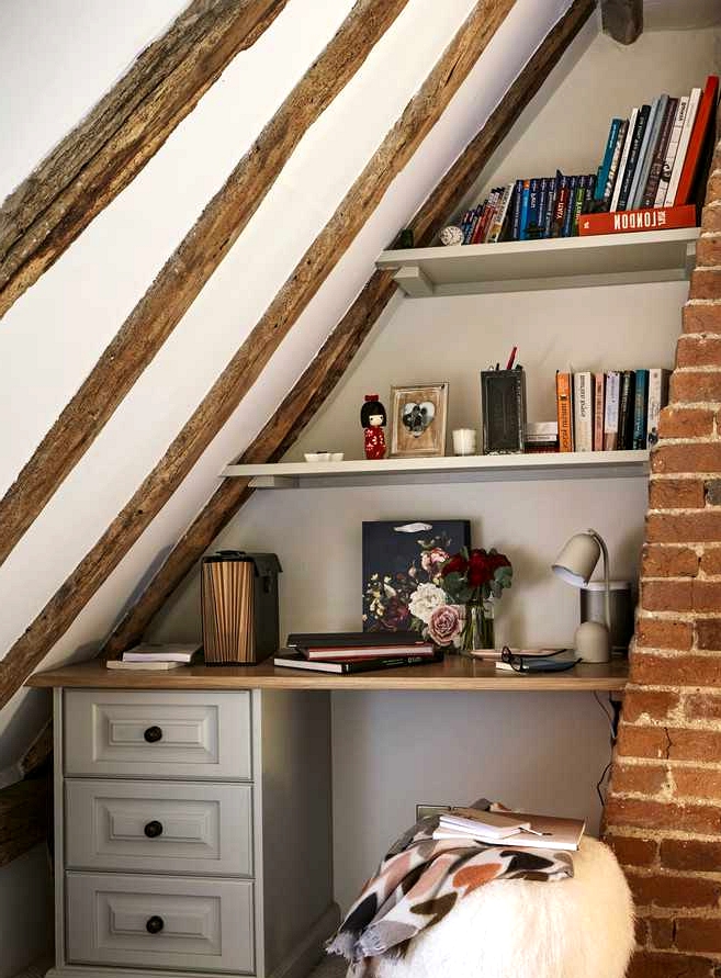 15 Wonderful Shabby Chic Home Office Designs For Everyday Use