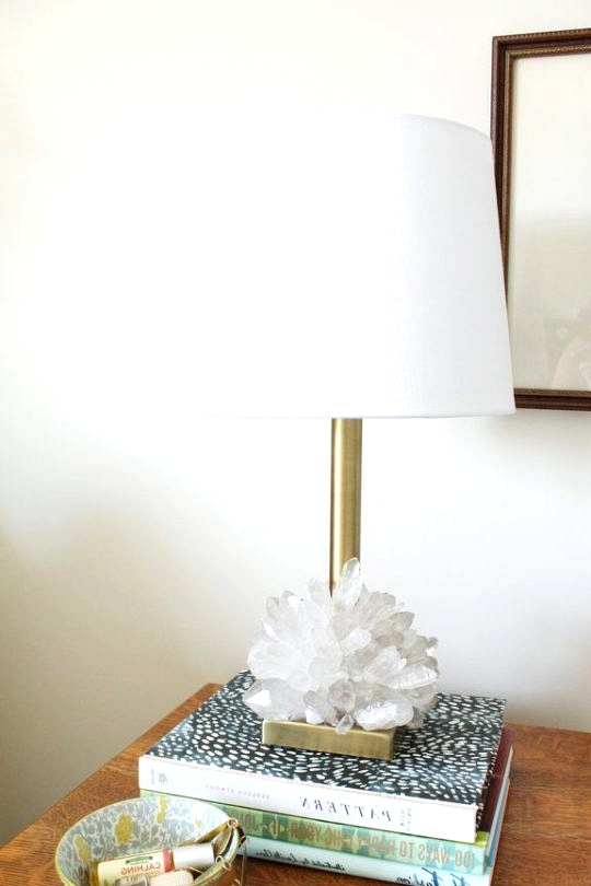 Chic Crystal Table Lamp DIY