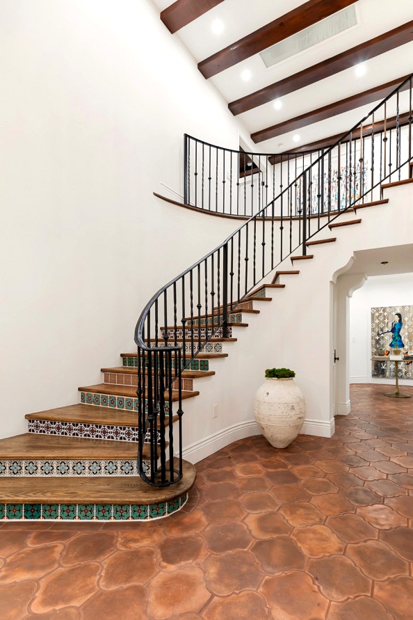 15 Elegant Mediterranean Staircase Designs You Will Fall In Love With