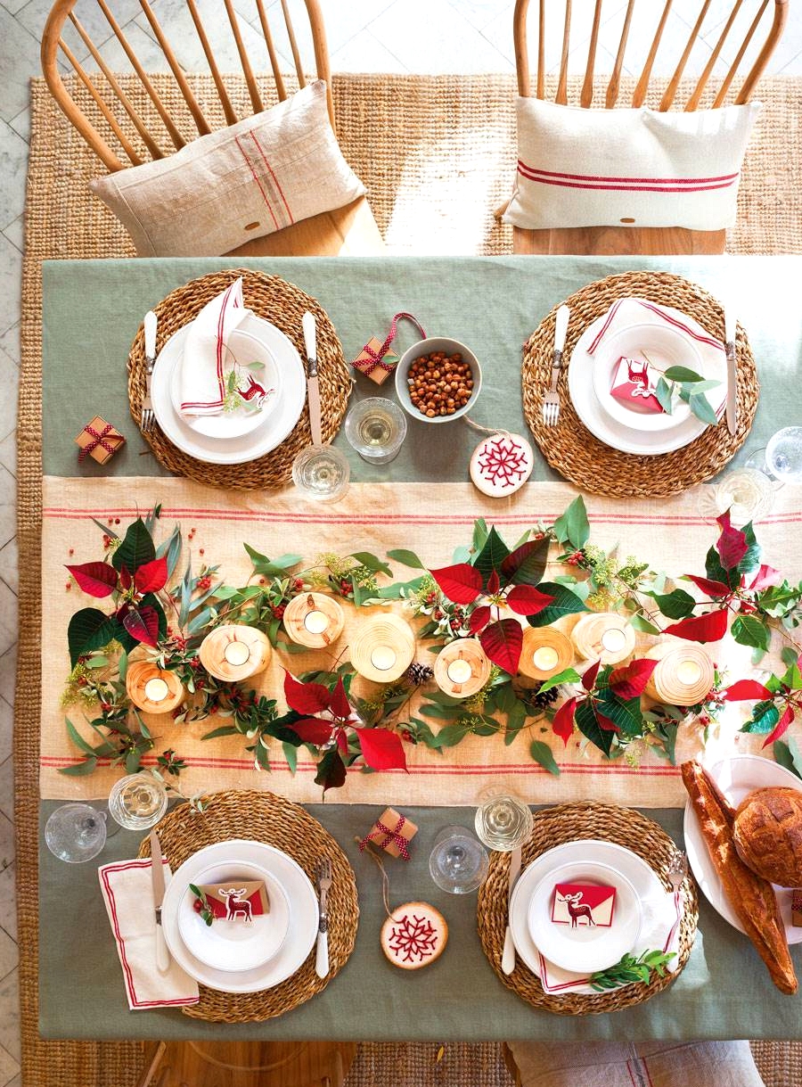 10 Ideas of Christmas Centerpieces - Ideas to Dress the Table (Part II)