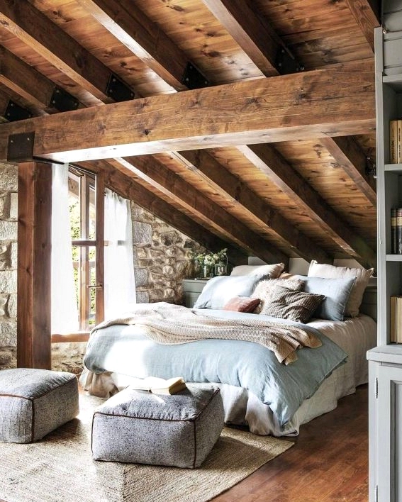 Copy the Look of This Warm & Cozy Rustic Bedroom