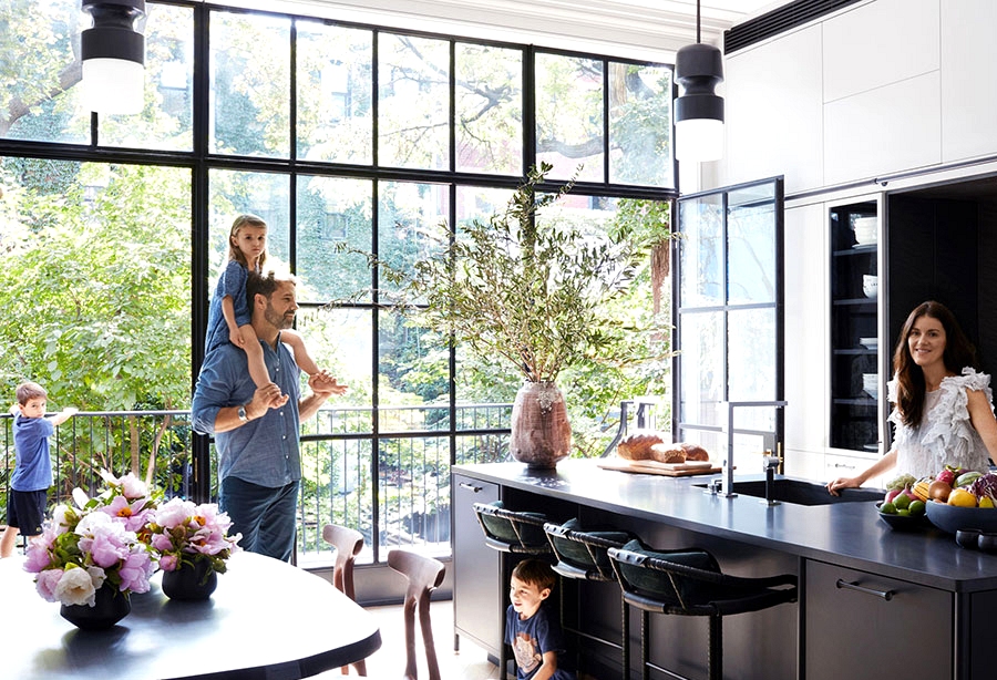 Design as art: stunning townhouse for young family in the heart of New York