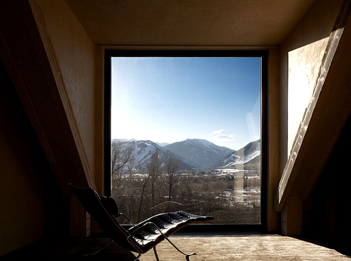 Fantastic thing about the pure and minimalism: trendy mountain house ...