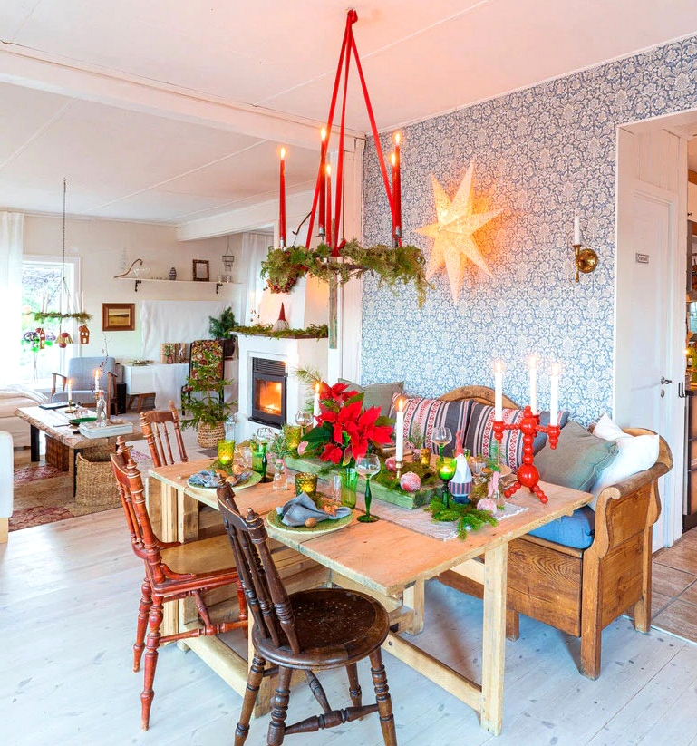 Cozy residing in a 100-year-old home in Sweden