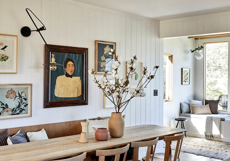 Japandi fashion within the design of Losa Angeles residence