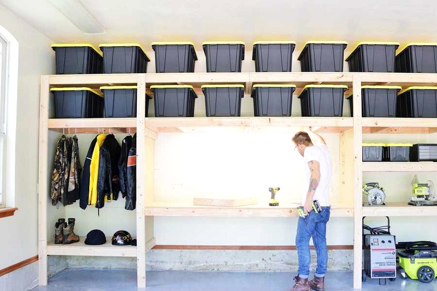 Top 5 Benefits of DIY Wood Garage Storage Shelves