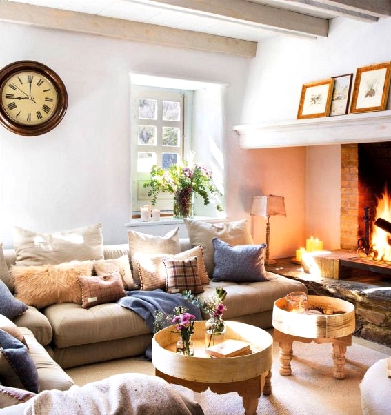 Magical Living Rooms With A Fireplace (Part I)