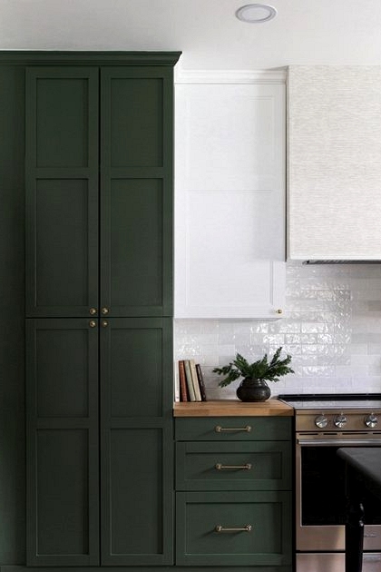 Dark Green Kitchen Color Schemes