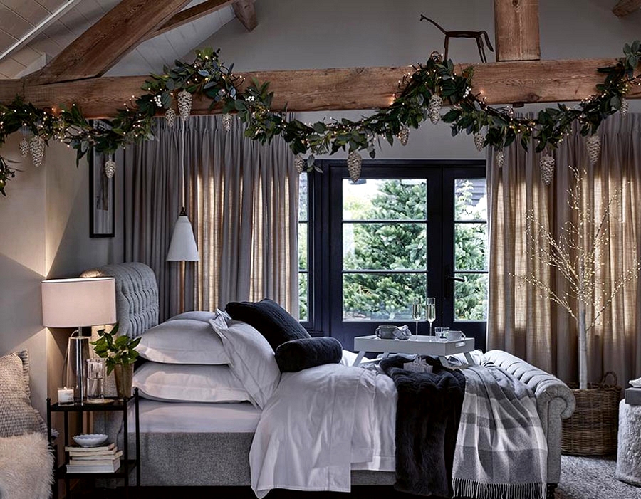 Aesthetic Christmas decor by The White Company