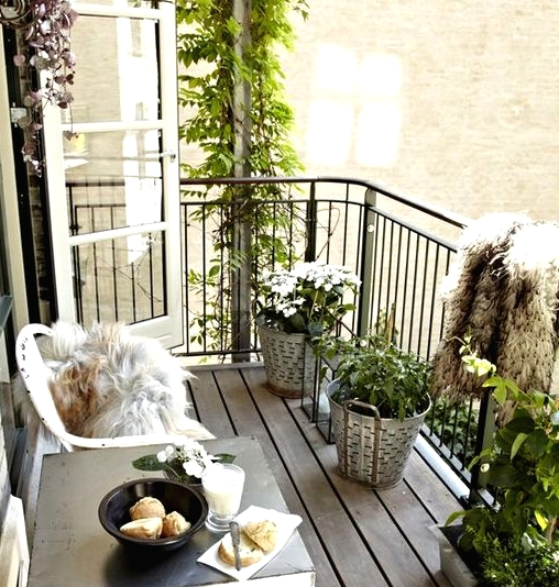 58 Superior Scandinavian Balcony Designs