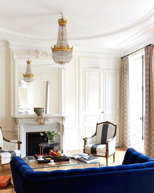 36 Navy Sofas For Elegant Residing Rooms