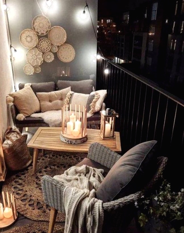 59 Lovely Boho Stylish Balcony Decor Concepts