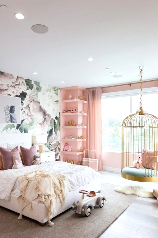 35 Adorably Cute Pink Woman Bedrooms