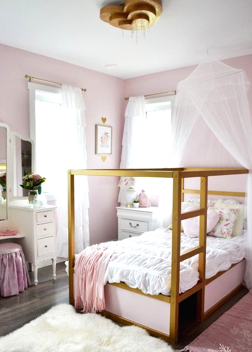 35 Adorably Cute Pink Woman Bedrooms