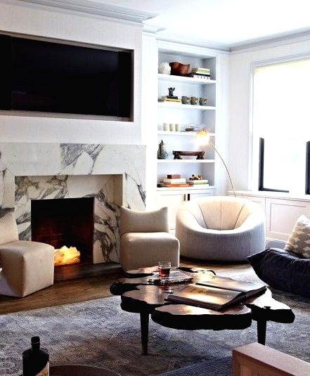 a stylish modern living room design