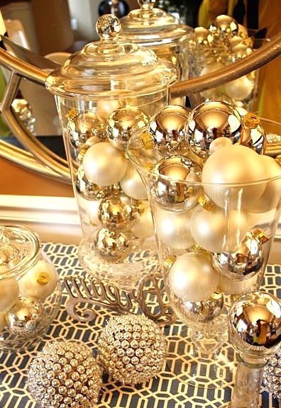 63 Refined Gold And White Christmas Décor Concepts