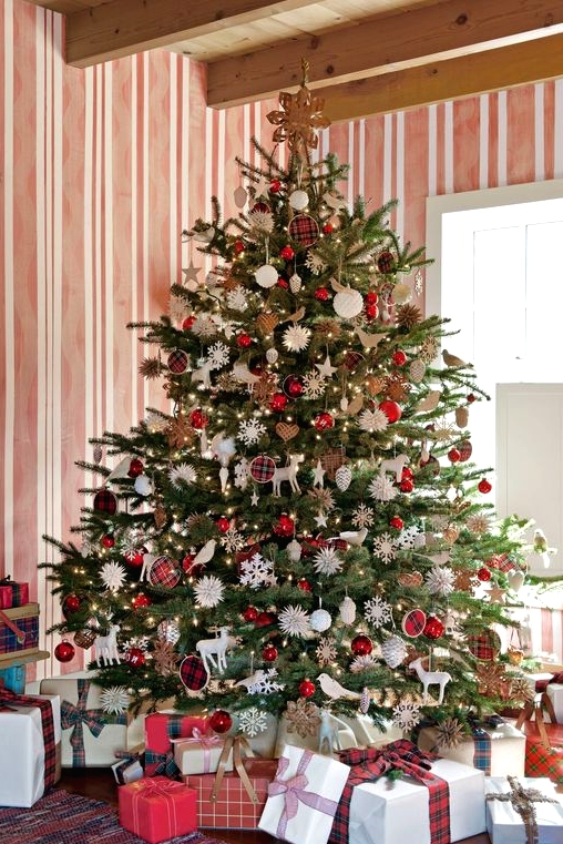 80 Conventional And Uncommon Christmas Tree Décor Concepts