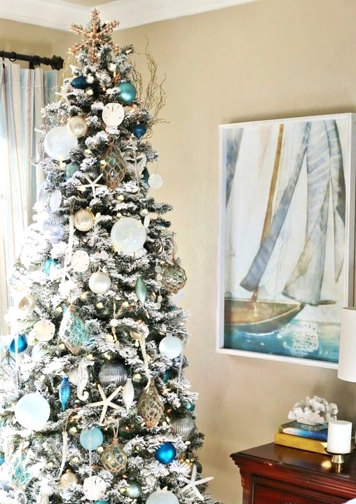 60 Seashore And Coastal Christmas Decor Concepts