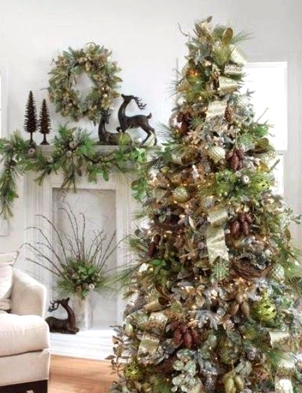 37 Woodland Glam Christmas Decor Concepts