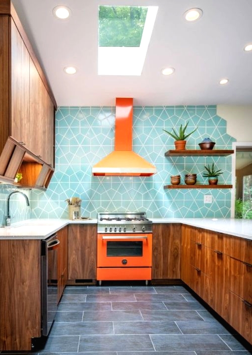 64 Colourful And Authentic Kitchen Backsplash Concepts