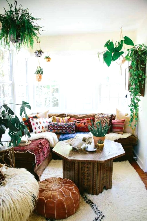 27 Lovely Boho Sunroom Design Concepts