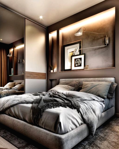 32 Subtle Taupe Bed room Decor Concepts