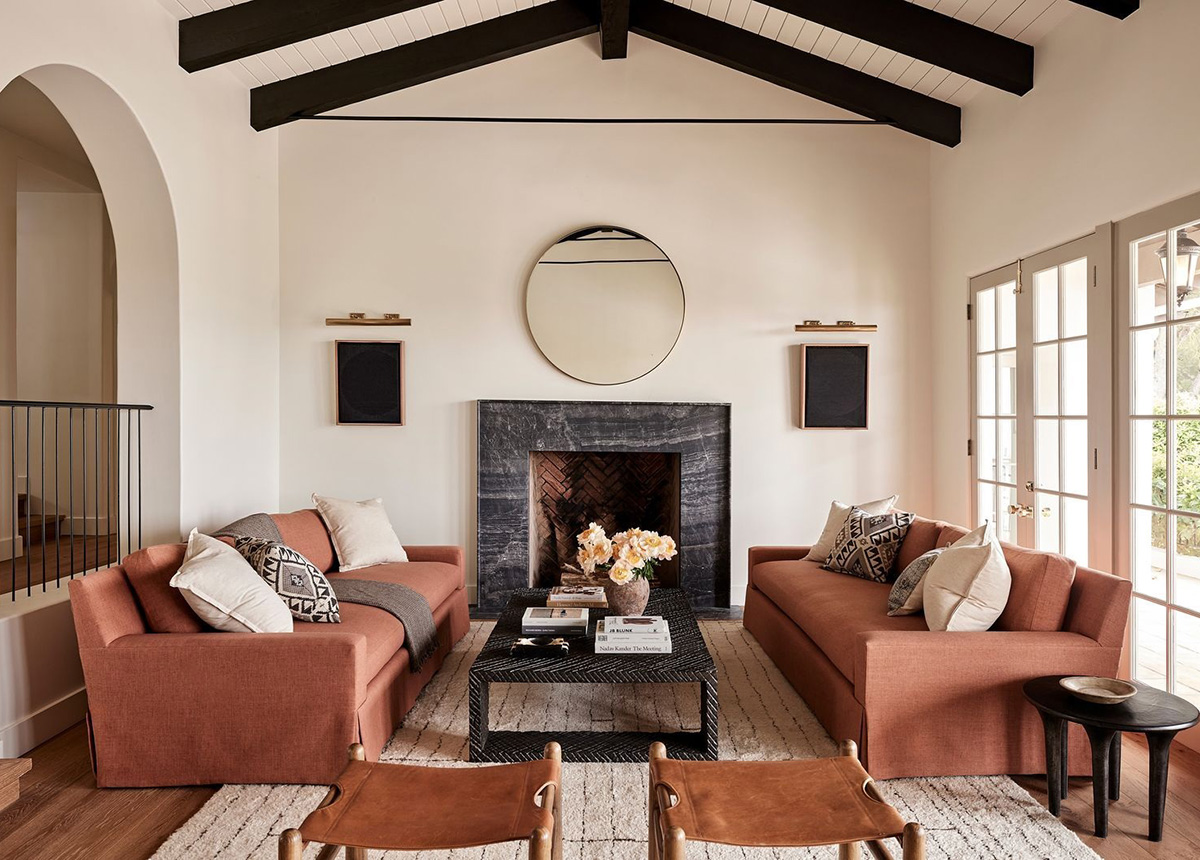 California Cool Meets Spanish-Style Ranch Design