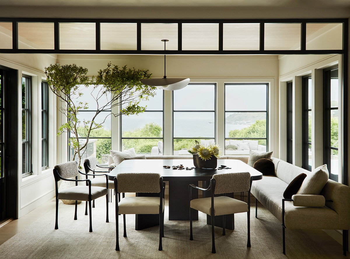 Contemporary Tudor-Style Home in Rhode Island