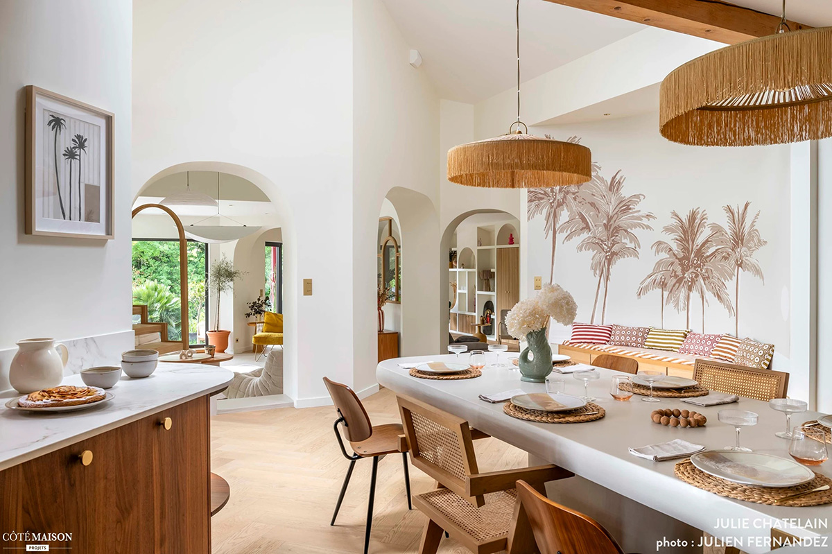 Chic and Warm Design on France’s Atlantic Coast